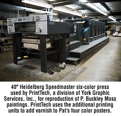 Picture of printing press.