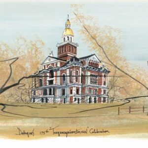 Dubuque's 175th "Terquasquicentennial" Celebration - Artist Proof
