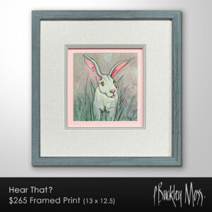 Hear That? Framed**Special Order only: call (540) 949-6473**