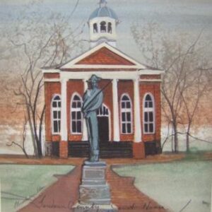 Loudoun County Courthouse Revisited - Artist Proof