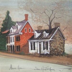Norris House; Stone House Tea Room - Artist Proof