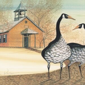Schoolhouse Visitors - Artist Proof