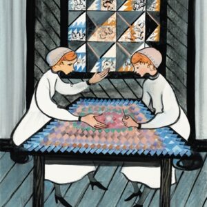 Stitching Duo - Artist Proof