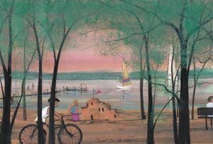 Sunset on the Lake - Artist Proof