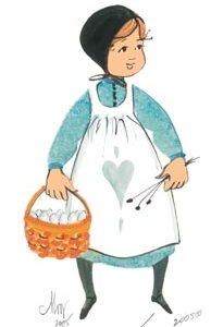 Susan's Basket of Eggs - Artist Proof