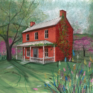 Red Brick House Giclée, The - Artist Proof