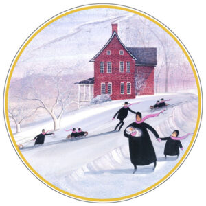 Ornament-Winter in the Valley