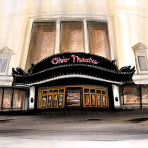 Columbus, Ohio, Landmarks III Giclée