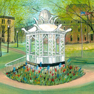 Dubuque's Washington Park Gazebo Giclée - Artist Proof