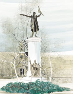 Francis Scott Key Monument - Artist Proof