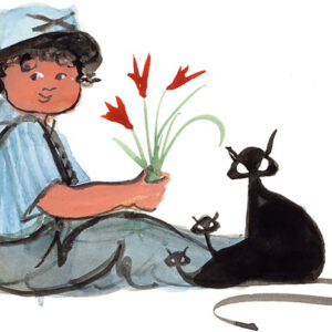 Friends & Flowers Giclée