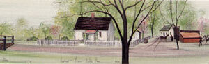 Herbert Hoover Birth Place - Artist Proof