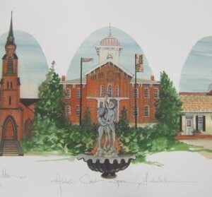 Historic Court Square , Fredericktowne - Artist Proof