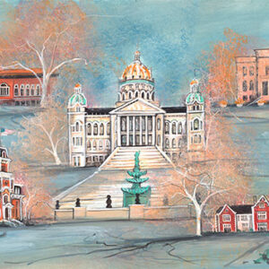 Historic Buildings of Des Moines Giclée - Artist Proof