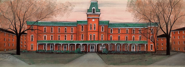 Cadet Tradition, A, Barracks #1-Lane Hall