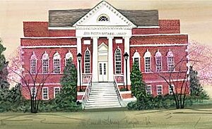 McConnell Library, Radford, VA - Artist Proof