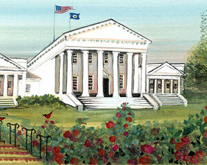 Memorial to Virginia's Statesmanship, A Giclée - Artist Proof