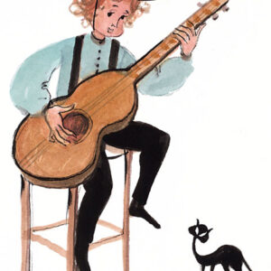 My Music Boy Giclée