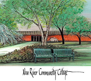 New River Community College Giclée