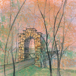 Old Trail Bridge Giclée