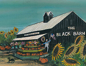 Our Black Barn Giclée