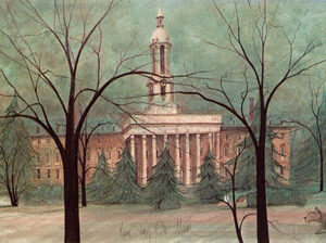 Penn State's Old Main - Artist Proof