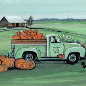 Pumpkin Truck, The Giclée