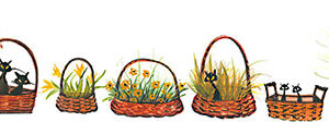 Purrfect Baskets Giclée ***Sold Out***