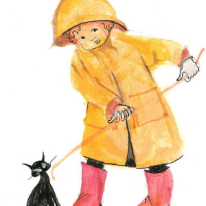 Red Galoshes Giclée - Artist Proof