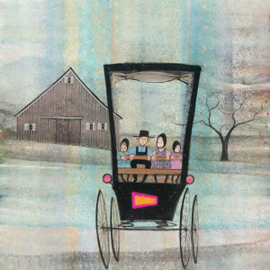 Ride to School Giclée