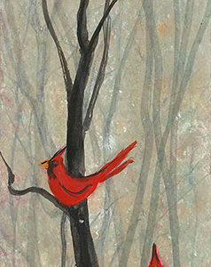 Scarlet Duo Giclée - Artist Proof