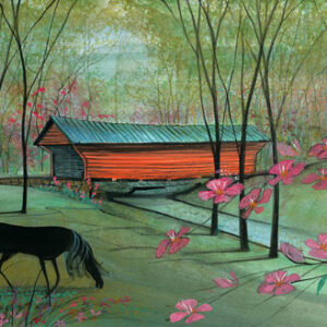 Sinking Creek Covered Bridge Giclée