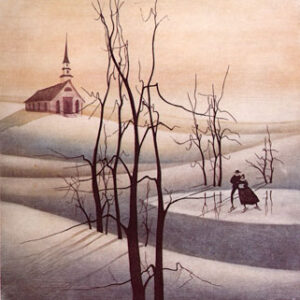 Skater's Eve Etching **Sold Out**