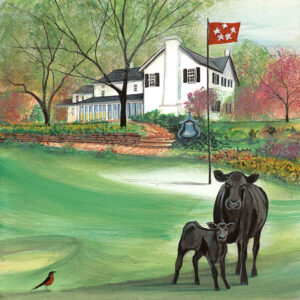 Spring at the Eisenhower's Giclée