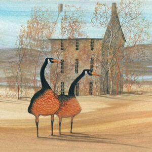 Stone House Visitors Giclée - Artist Proof