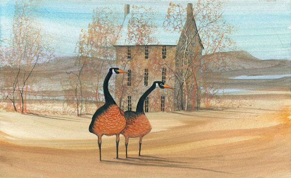 Stone House Visitors Giclée - Artist Proof