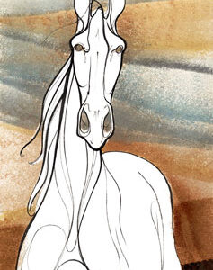 White Majesty Giclée