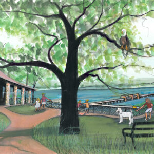 Dubuque's Eagle Point Park Giclée