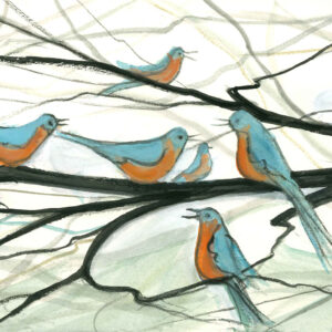 DP-Band of Blue Giclée